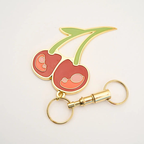 Cherry Safety Keychain