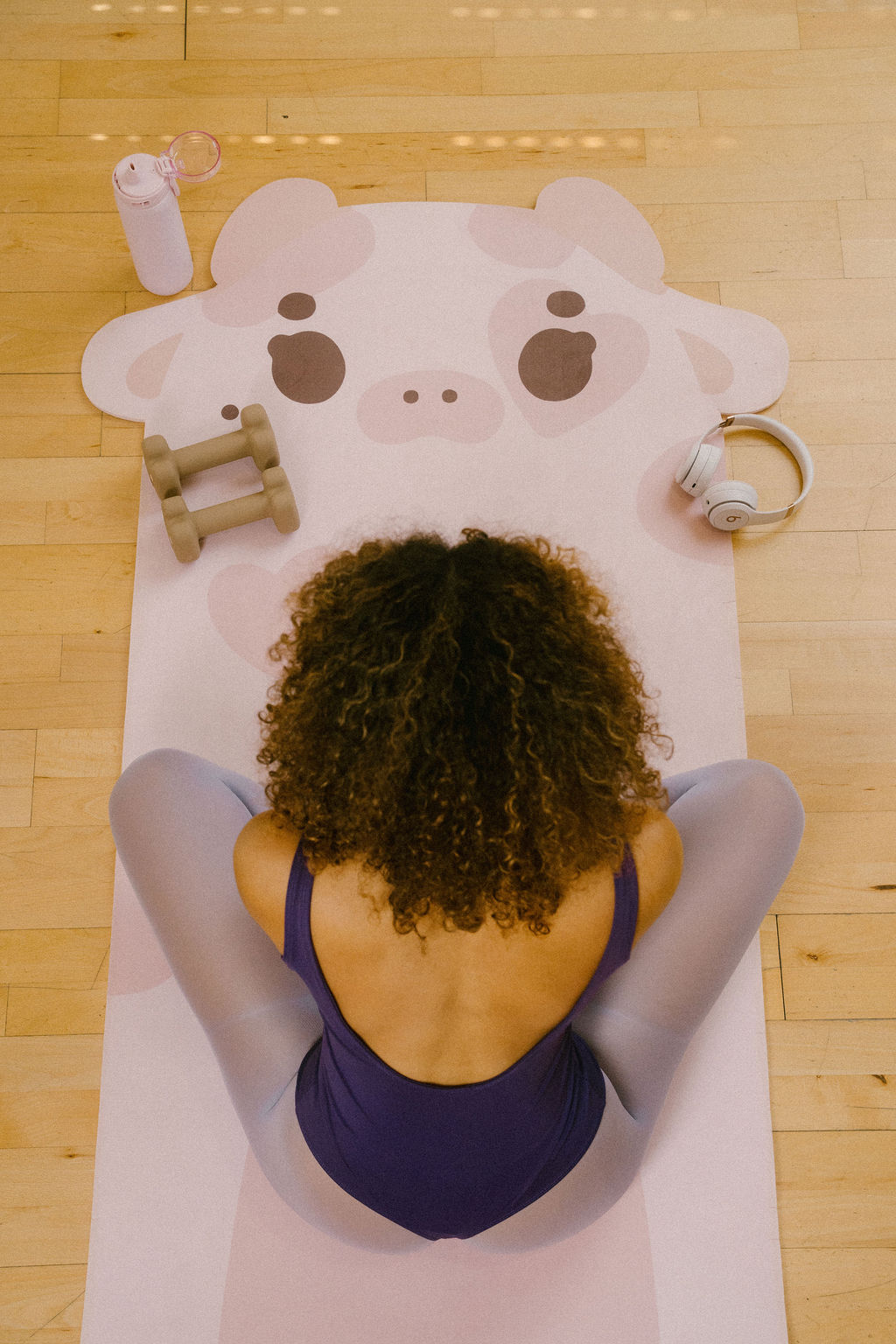 Chunky Long + Wide Yoga Mat 10mm - Valentine | Tiny Protectors