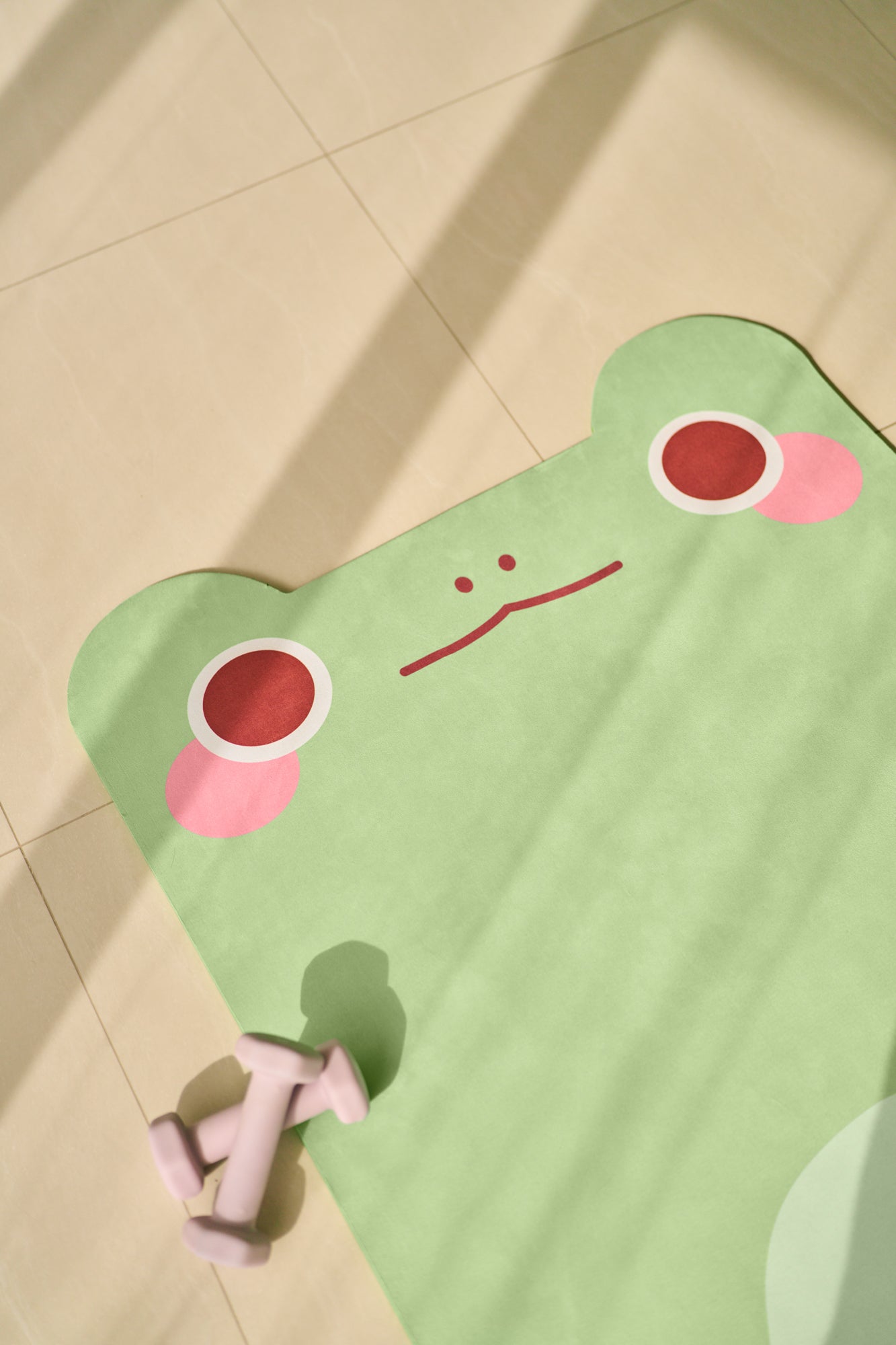 Moss the Frog Yoga Mat