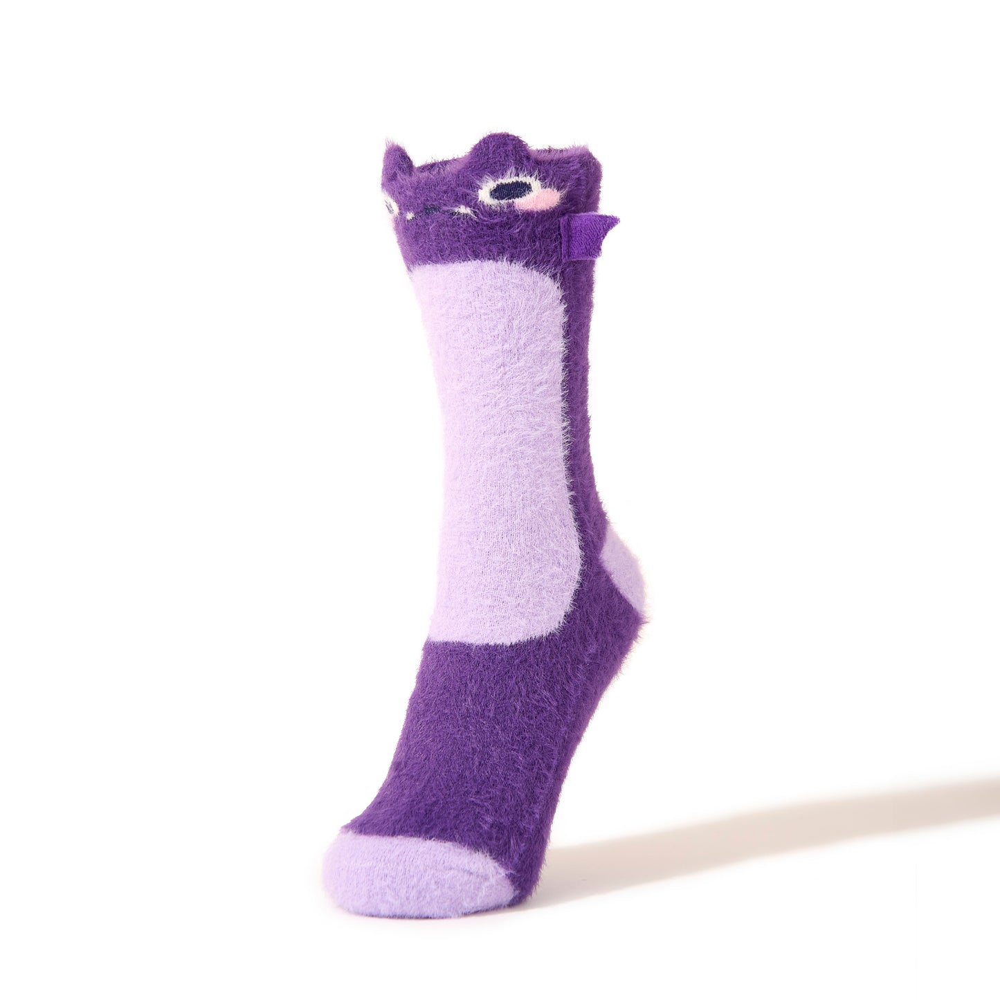 Taro the Bat Fuzzy Sock