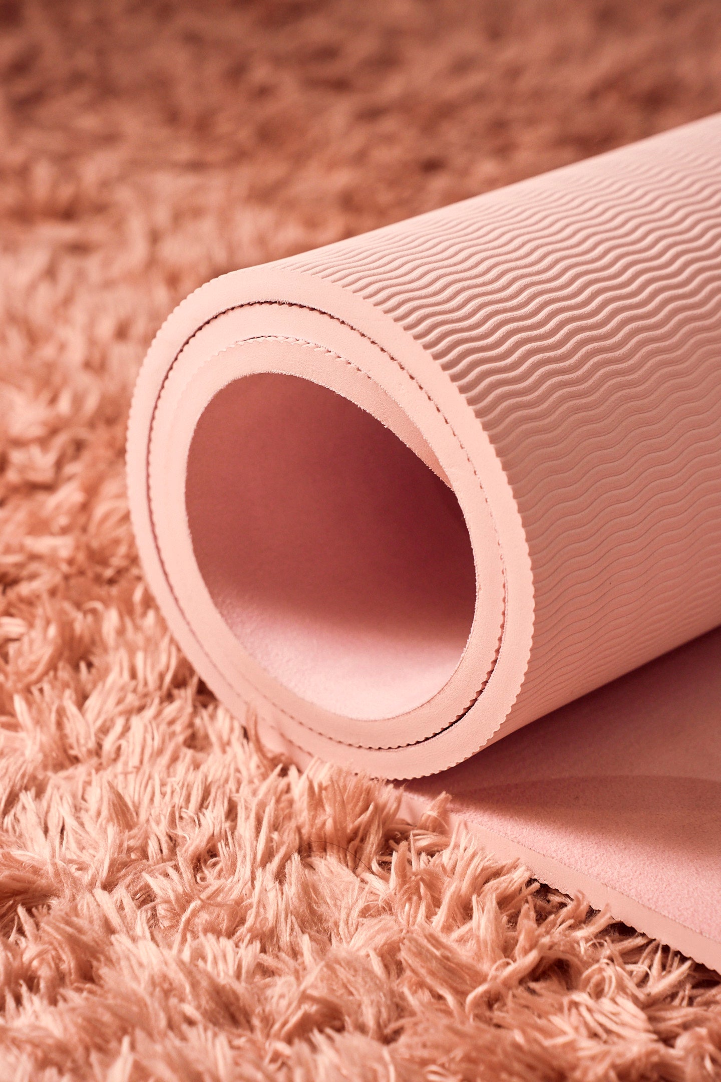 Chunky Long + Wide Yoga Mat 10mm - Valentine | Tiny Protectors
