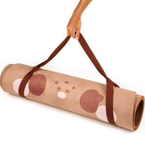 Chunky Long + Wide Yoga Mat 10MM - Maple the Bunny